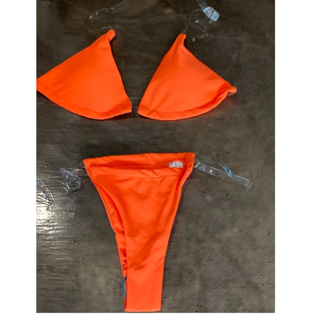 Orange bikini